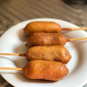 Enroladinho de salsicha com massa de batata ana maria