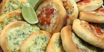 Esfirras com 3 ingredientes