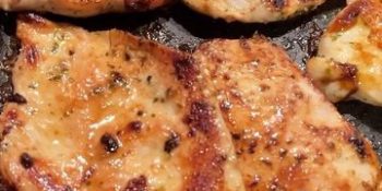 Frango simples na manteiga