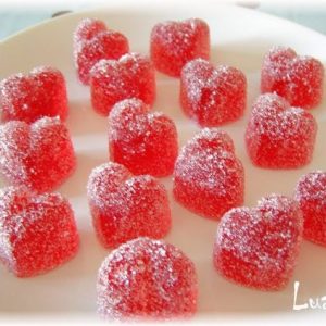 gomas com iogurte tudo gostoso