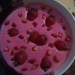 mousse de morango como fazer
