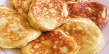 Panquequinhas de banana