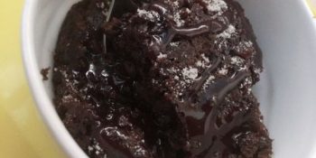 Petit gateau sem açúcar