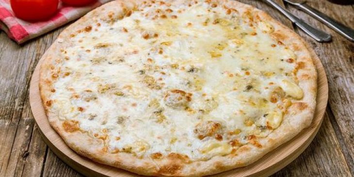 pizza de gorgonzola fácil demais