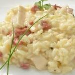 Risoto de calabresa e alho poró receita cremosa