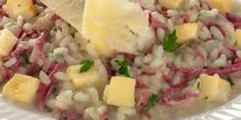 Risoto de queijo coalho