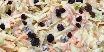 Salada de repolho agridoce