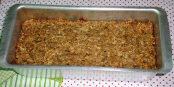 Torta de atum com aveia