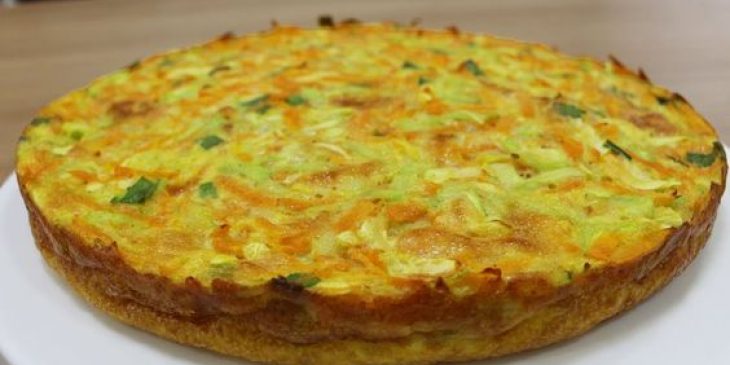 Torta de legumes vegana receita