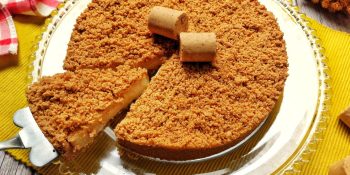 Torta de paçoca com toque feito em casa: deliciosa