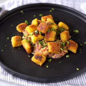 Nhoque com banana da terra receita