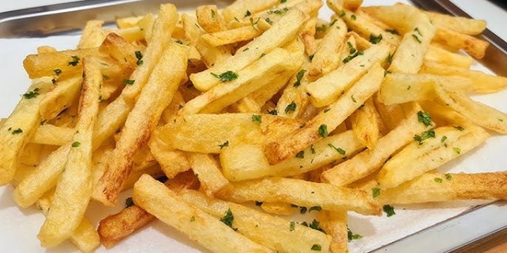 Batata frita com vinagre receita