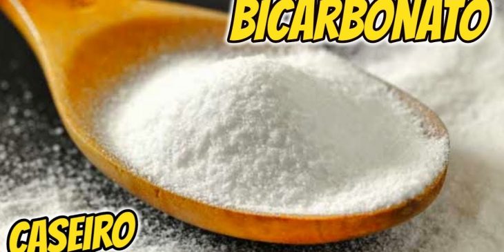 Bicarbonato caseiro fácil e rápido 3 ingredientes