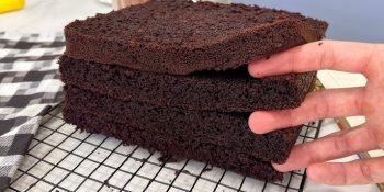 Bolo de chocolate saudável