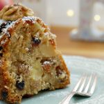 Bolo de maçã com passas receita fit