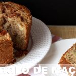 Bolo de maçã muito úmido
