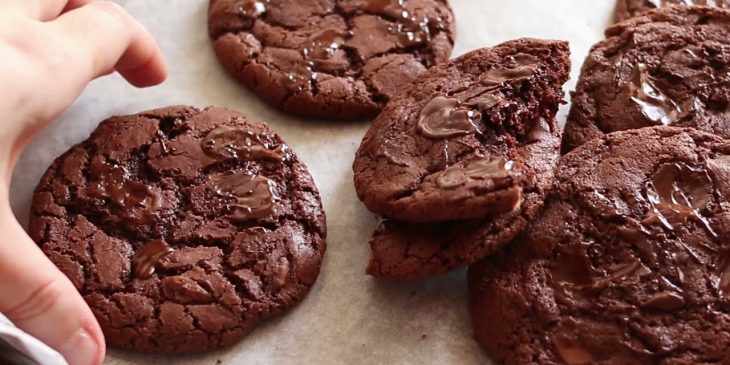 Cookies de chocolate low carb receita