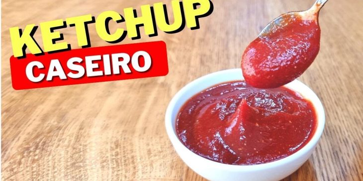 Ketchup caseiro saudável receita