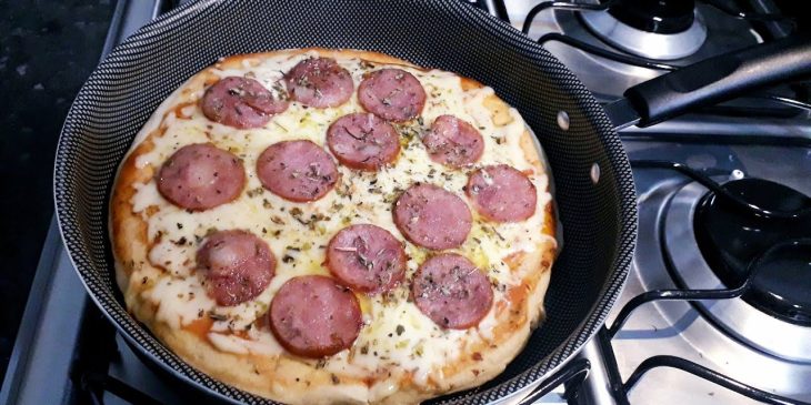 Lanche de preguiçoso melhor receita de pizza