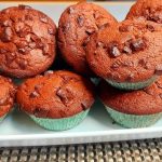 Muffin de chocolate proteico receita fácil