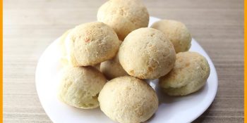 Pão de queijo com aveia