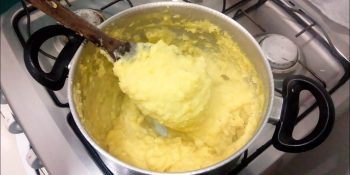 Purê de macaxeira sem lactose