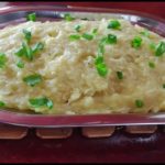 Purê de mandioca com água ana maria