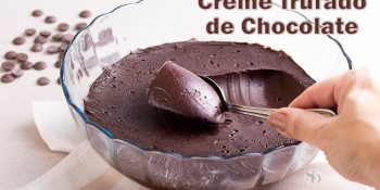 Recheio de brigadeiro trufado