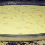 Sobremesa de abacaxi cremosa tudo gostoso