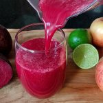 sucos com beterraba