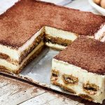 Tiramisú com cream cheese tudo gostoso