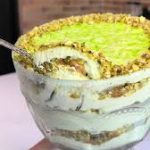 Tiramisu de pistache receita