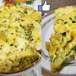 Torta de atum com brócolis Ana Maria