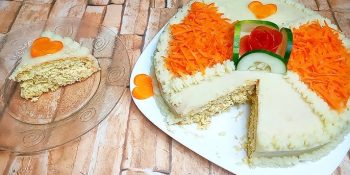 Torta gelada de pão de ló
