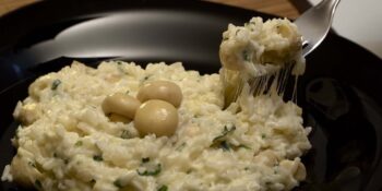 Arroz piamontese cremoso