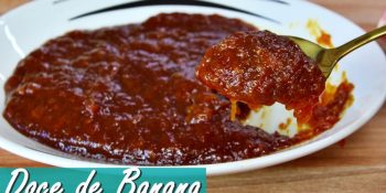 Banana cremosa na airfryer