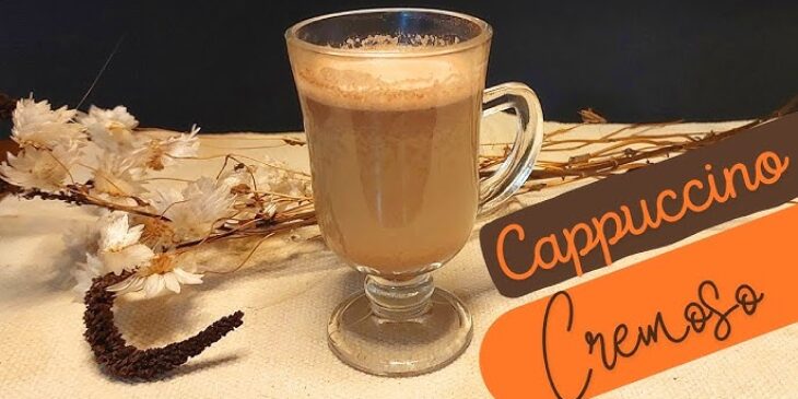 Cappuccino com canela receita