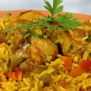 Galinhada com frango à passarinho receita