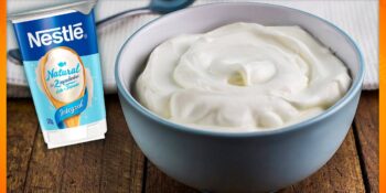 Iogurte caseiro sem lactose