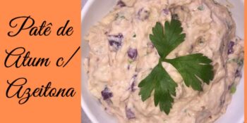 Patê de atum com azeitonas