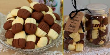 Sequilho com chocolate