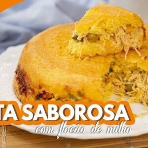 Torta de fubá receita