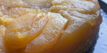Torta de maçã com massa folhada