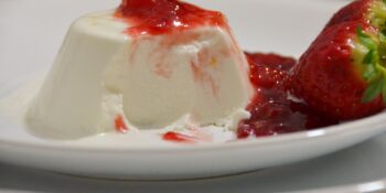 Doce sangrento de morango