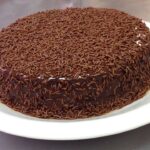 bolo com nescau que fica molhadinho