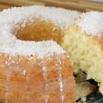 Bolo de coco saudável fácil fofo