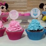 Cupcake chá revelação como fazer