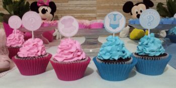 Cupcake chá revelação