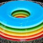 Gelatina colorida em camadas como fazer