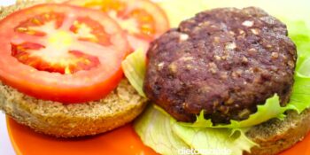 Hambúrguer caseiro fit para congelar
